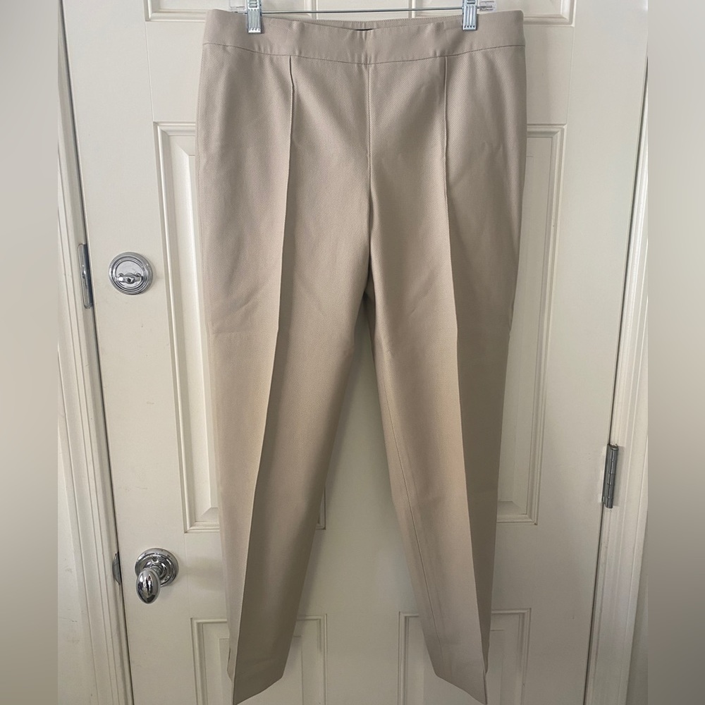Beige St. John Emma Pant